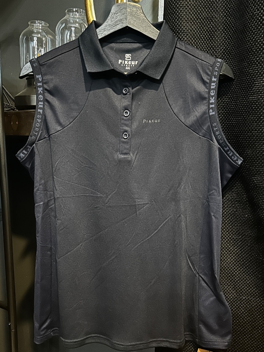 Pikeur Short Sleeve Riding Shirt Navy 44EU/ X-Large